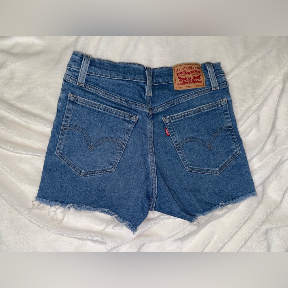 Levi's High Rise Jean Shorts